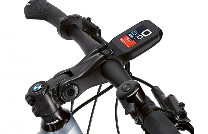 BMW Active Hybrid E-Bike - kokpit