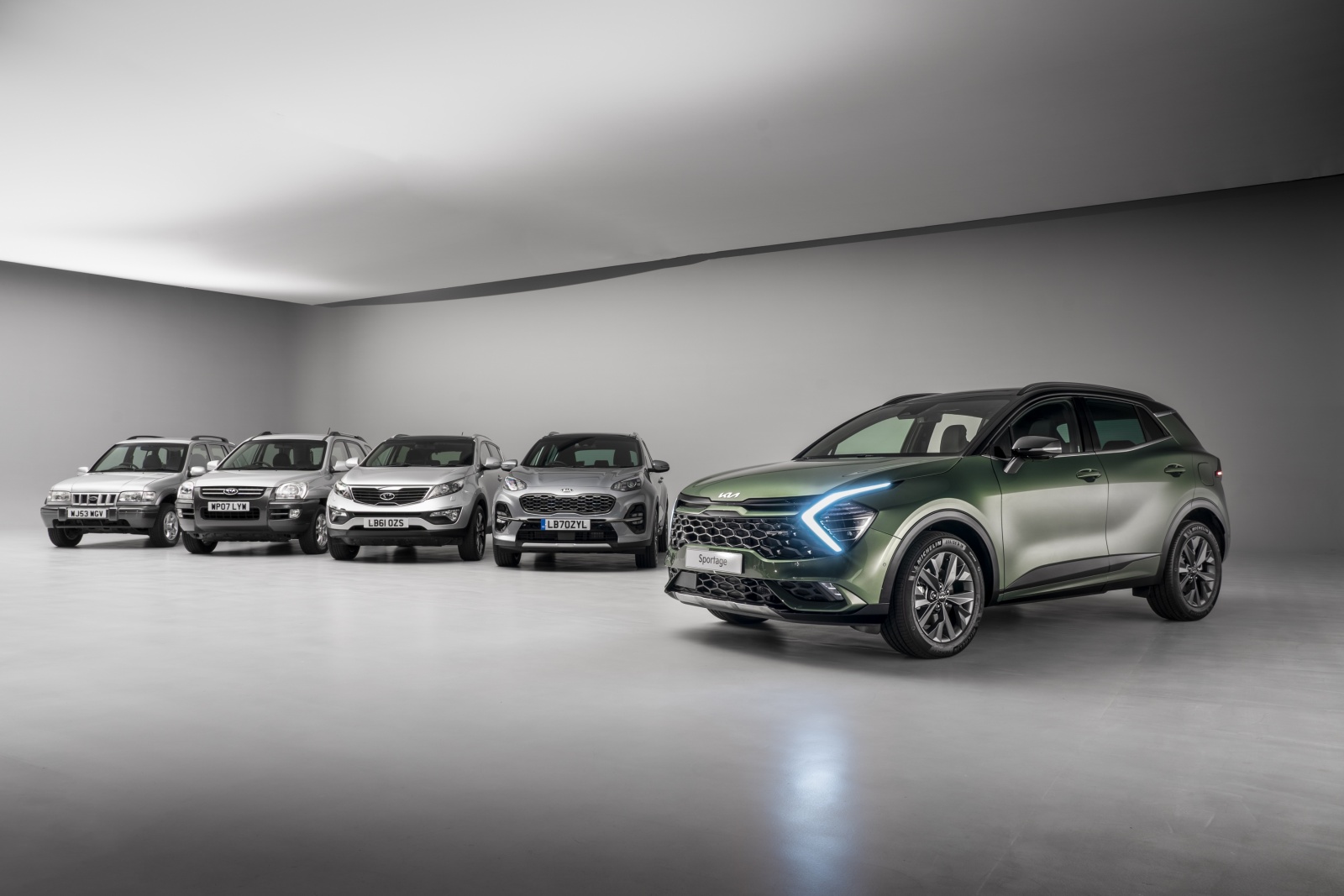 Kia Sportage - wszystkie generacje