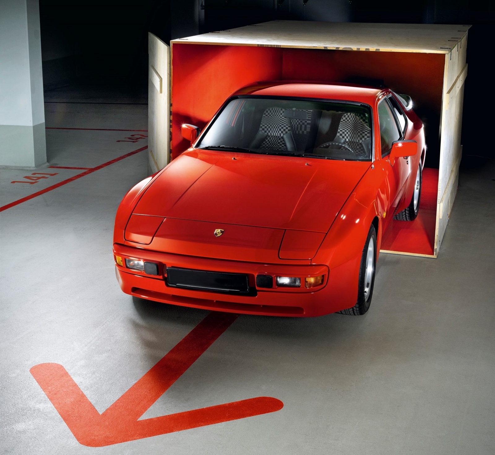 Porsche 944 - przód