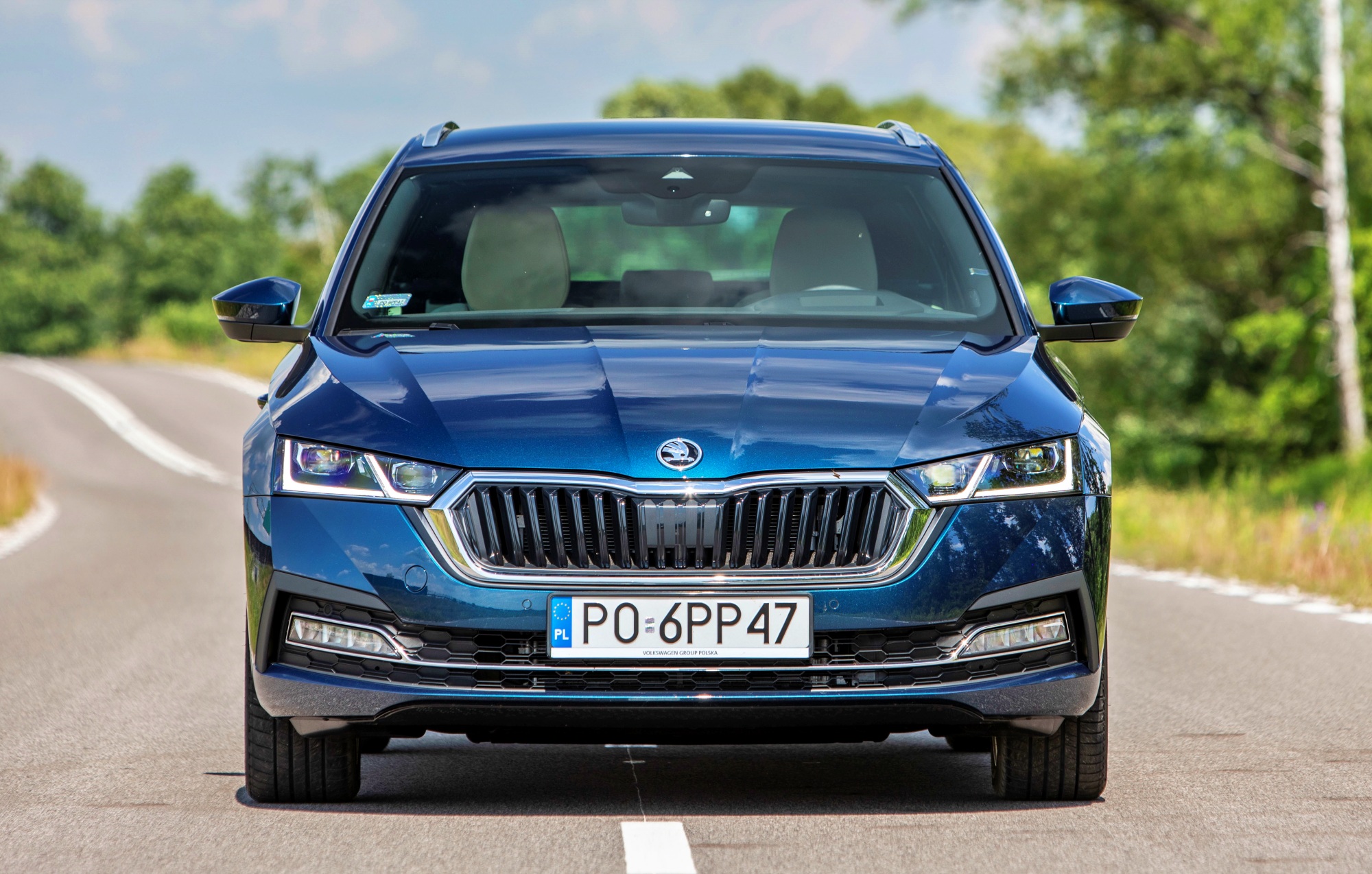 Skoda Octavia przód