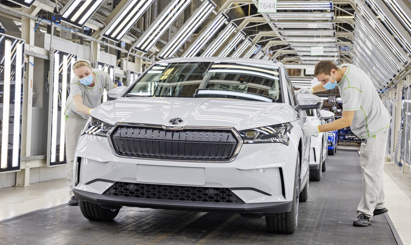 Skoda Enyaq iV - przód