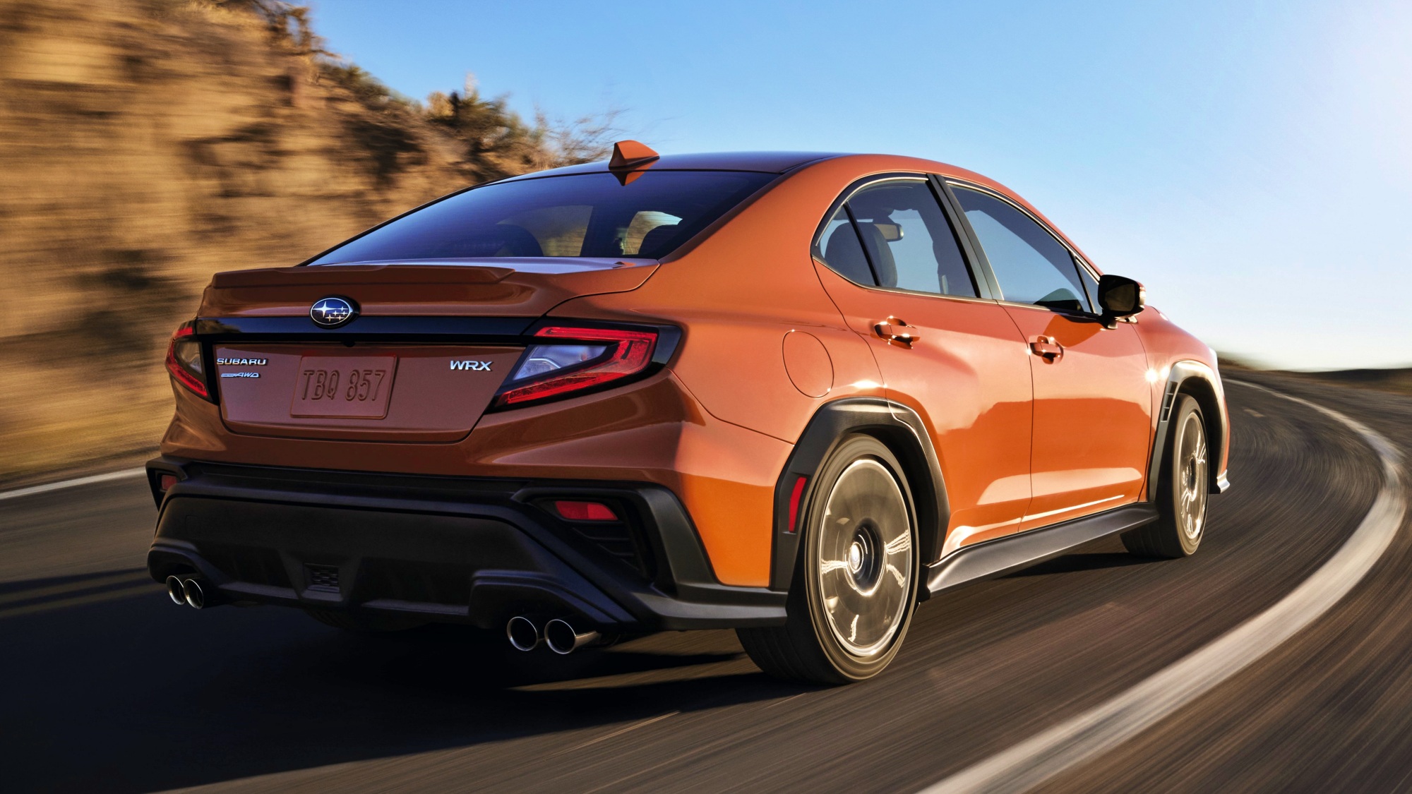 Subaru WRX tył