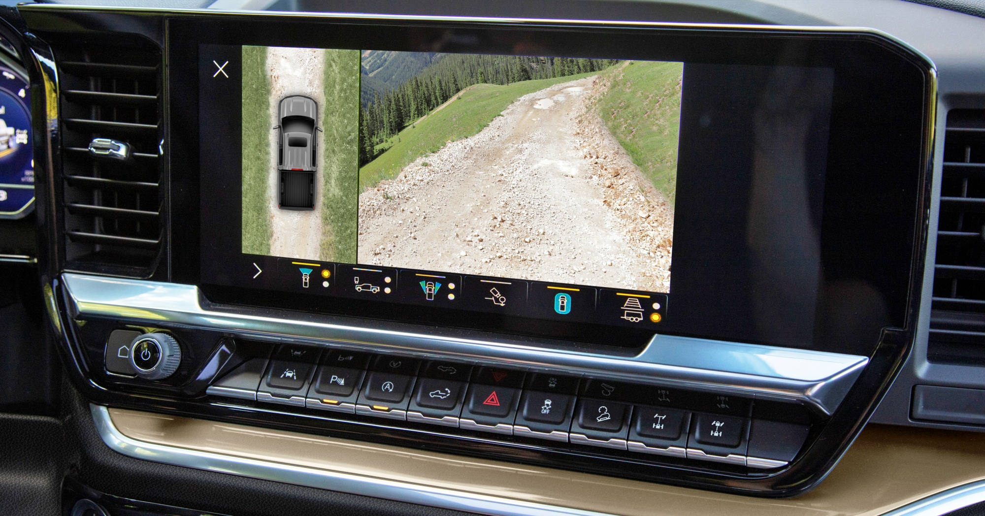 Chevrolet Silverado ZR2 ekran