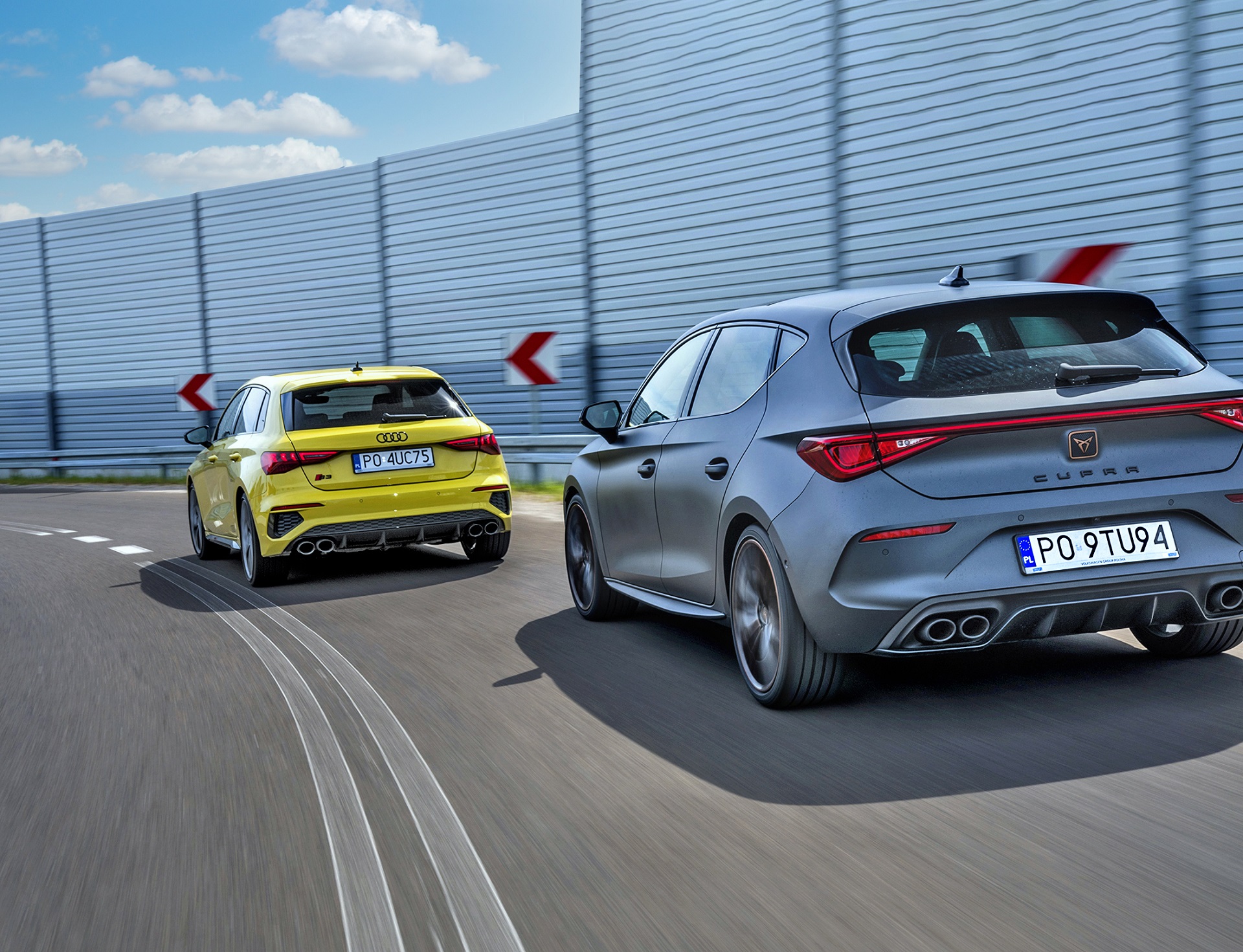 2021 Audi S3, 2021 Cupra Leon - tyły