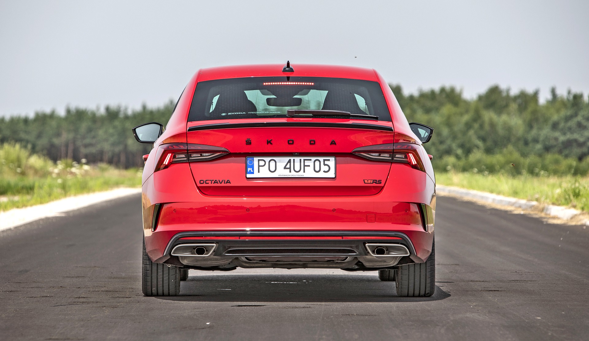 Skoda Octavia RS 2.0 TSI test Magazyn auto
