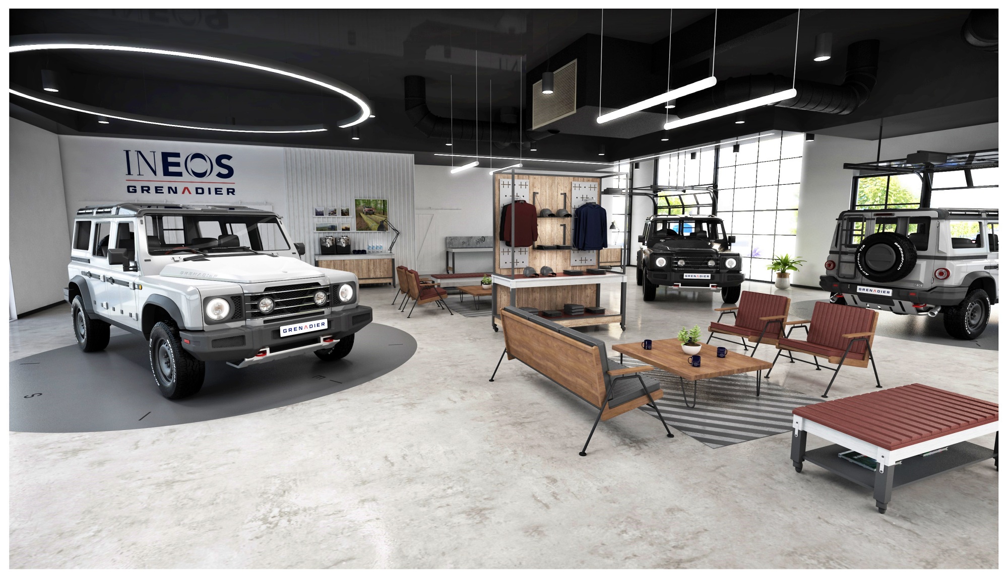 Ineos Grenadier salon