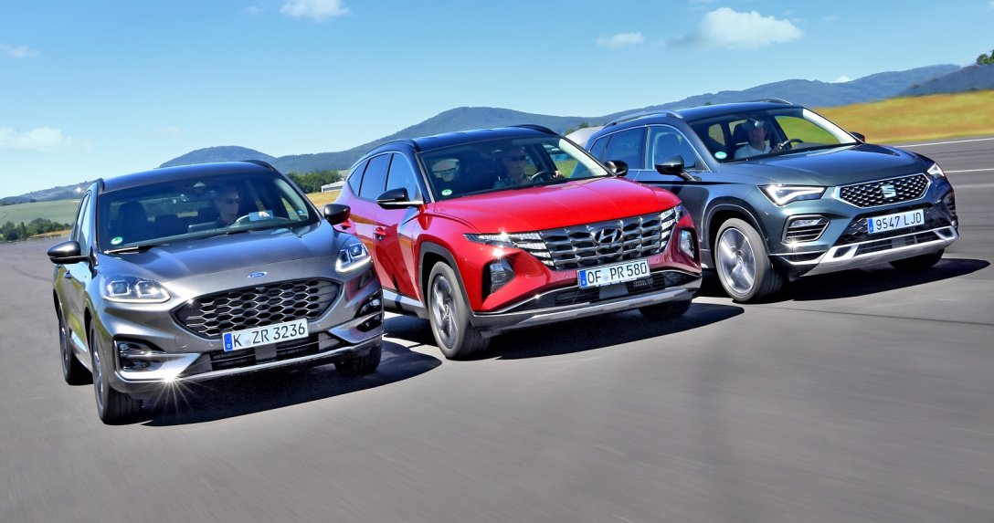 Ford Kuga Kontra Hyundai Tucson I Seat Ateca – Porównanie - Magazyn Auto