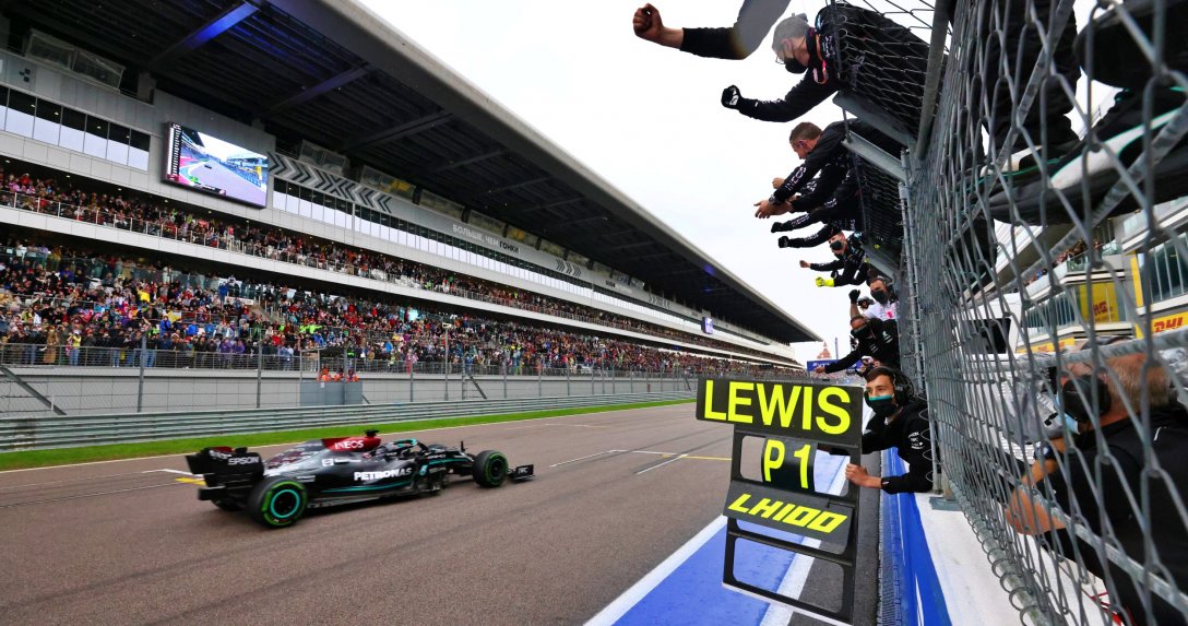 Hamilton F1 GP Rosji