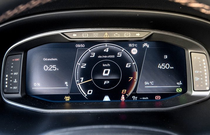 Cupra Ateca - zegary