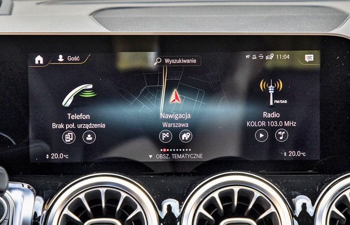 Mercedes-AMG GLB 35 4Matic - system multimedialny