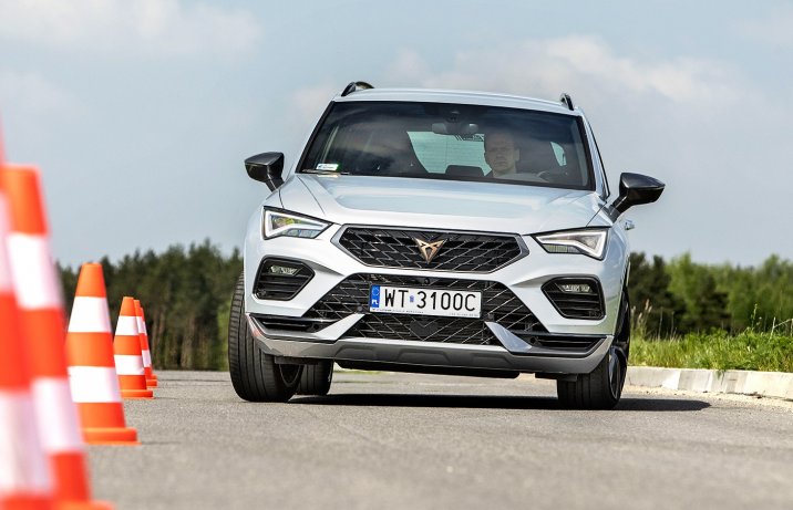 Ateca Cupra - slalom
