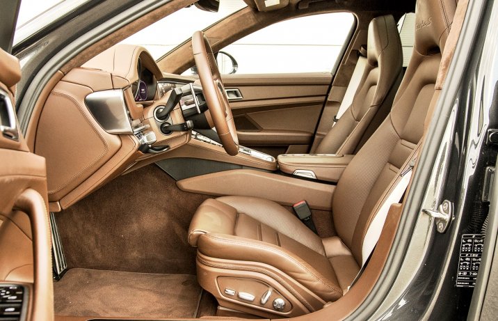 Porsche Panamera Turbo S - fotele