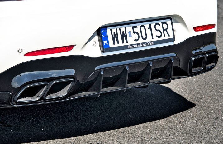 Mercedes-AMG GT 4d S 63 4Matic+ - wydech