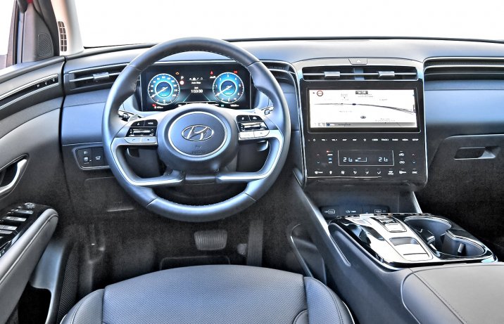 2021 Hyundai Tucson - deska rozdzielcza