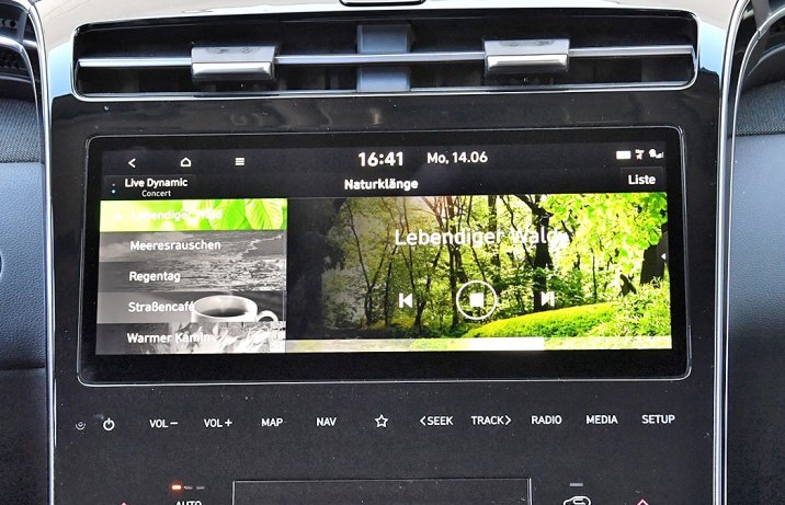 2021 Hyundai Tucson - ekran