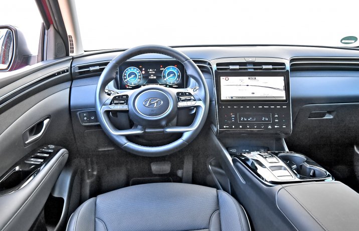 2021 Hyundai Tucson - deska rozdzielcza