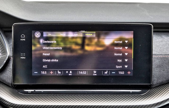 2021 Skoda Octavia RS 2.0 TSI 245 DSG - ekran