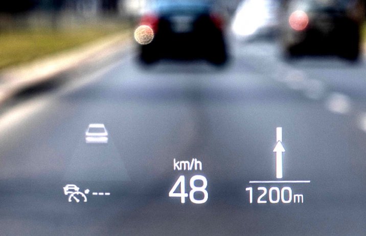 2021 Skoda Octavia RS 2.0 TSI 245 DSG - head-up