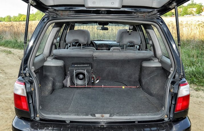 Subaru Forester I 2.0 S-Turbo – bagażnik