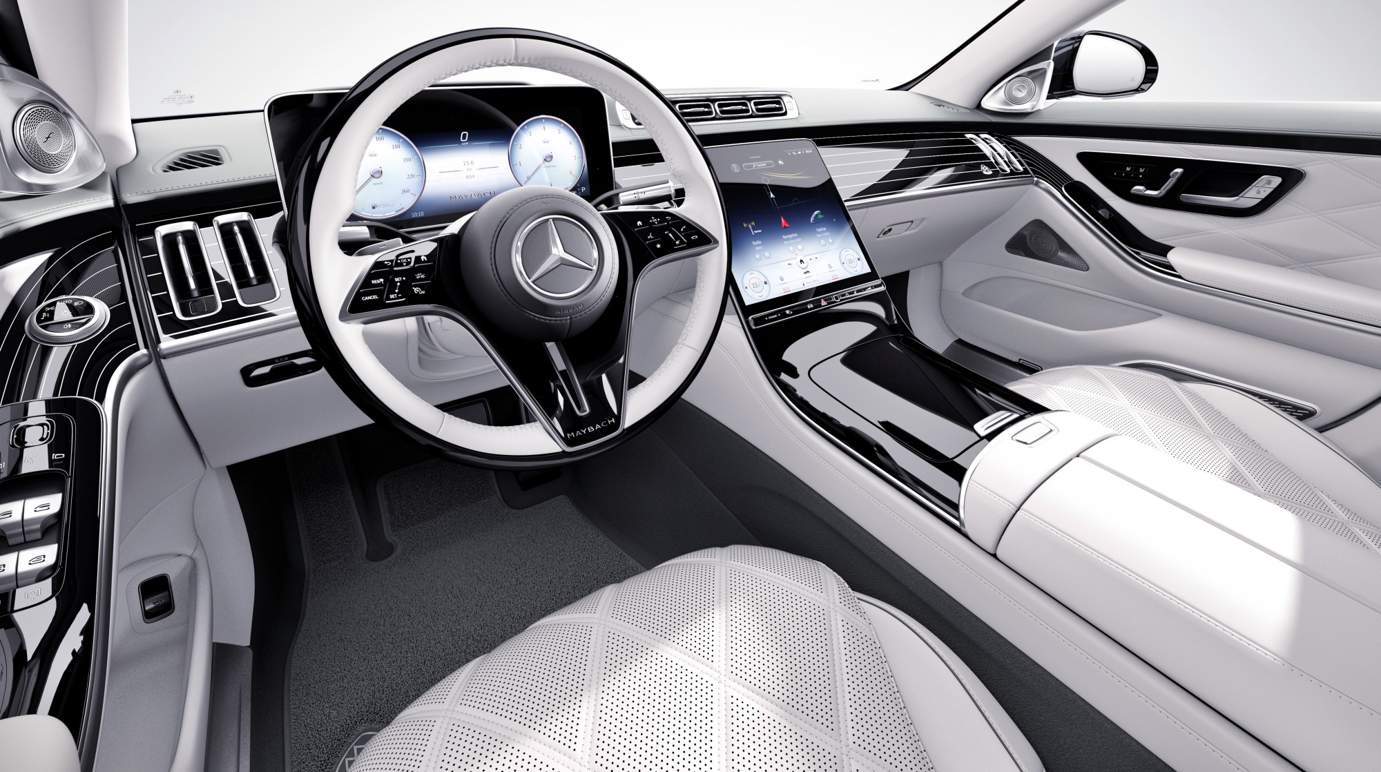 Mercedes-Maybach klasy S deska