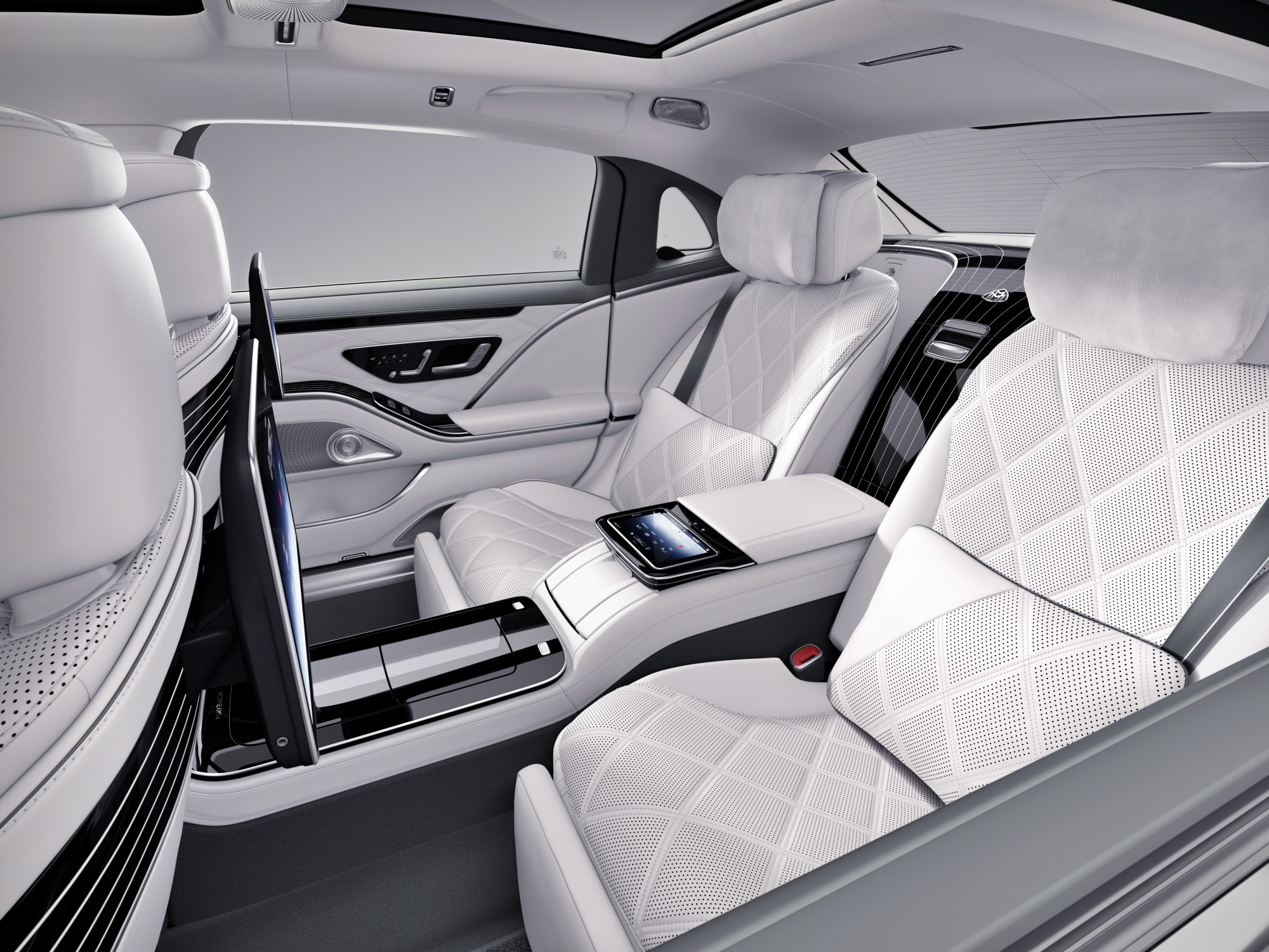 Mercedes-Maybach klasy S siedzenia