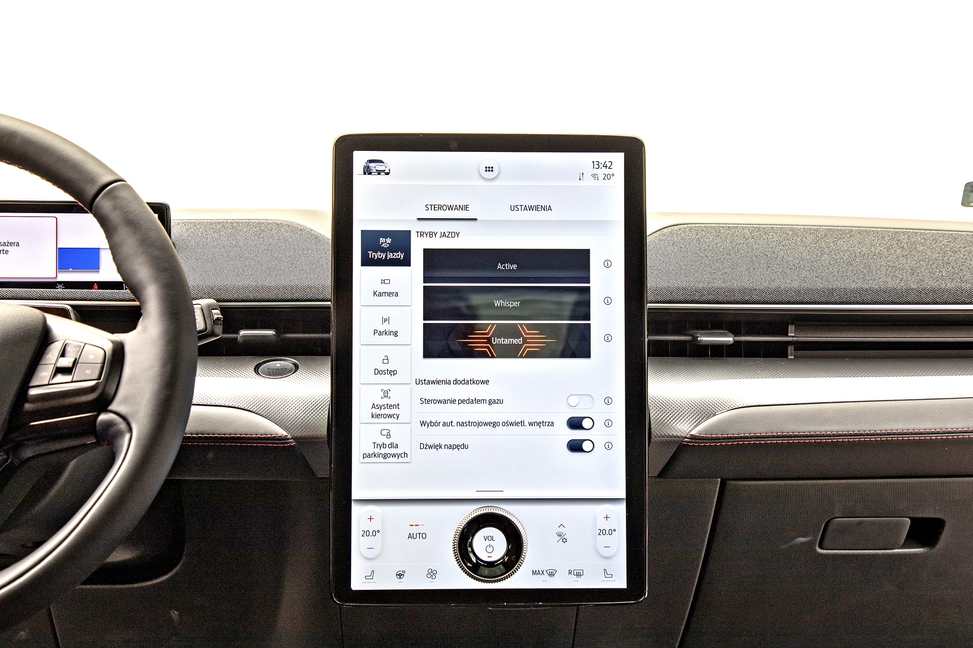 Ford Mustang Mach-E - ekran