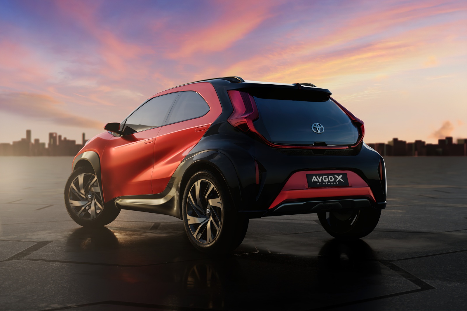 Toyota Aygo X prologue - tył
