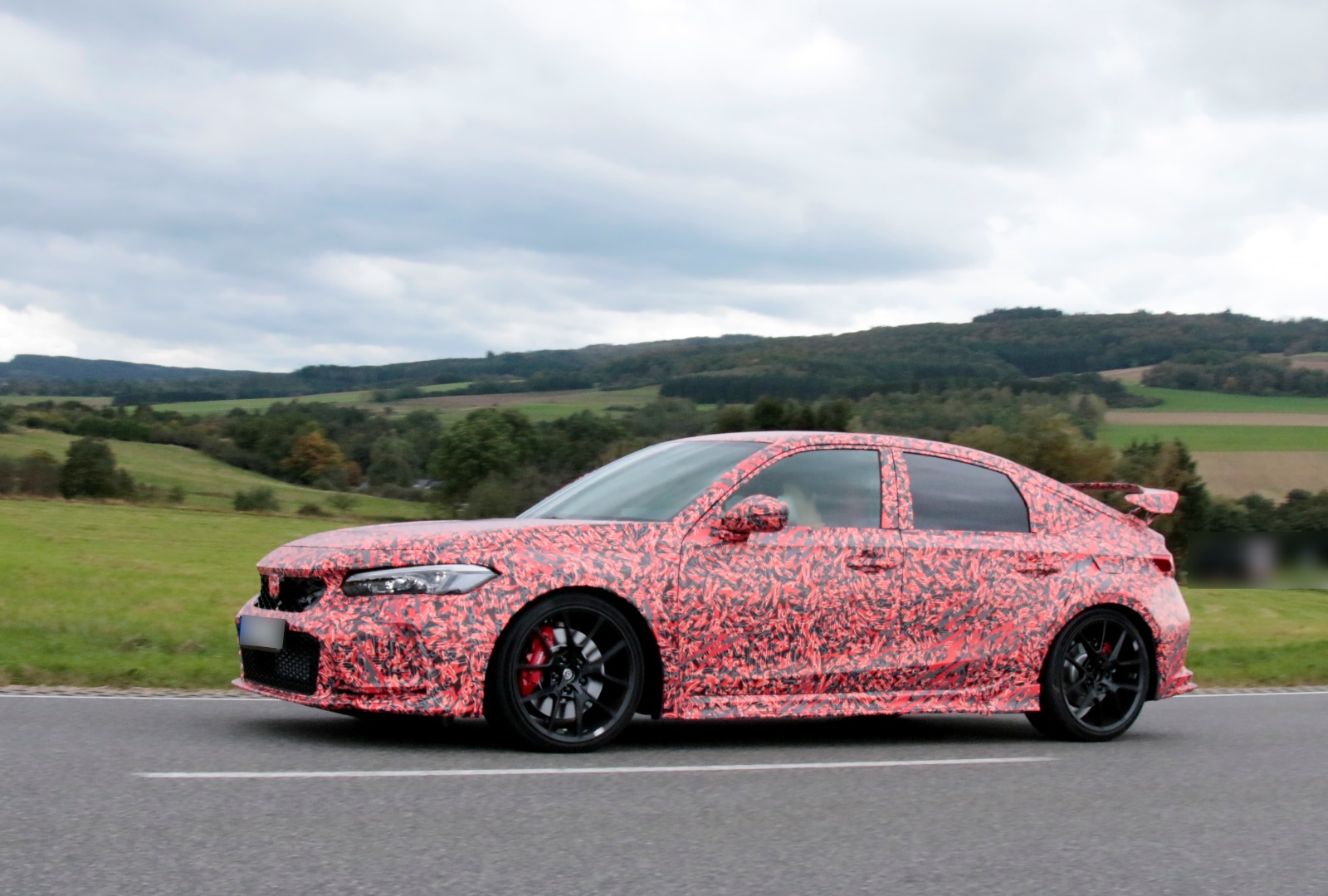 Honda Civic Type R - bok