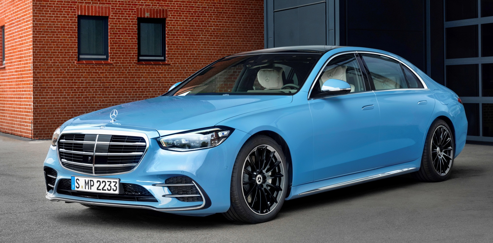 Mercedes klasy S przód