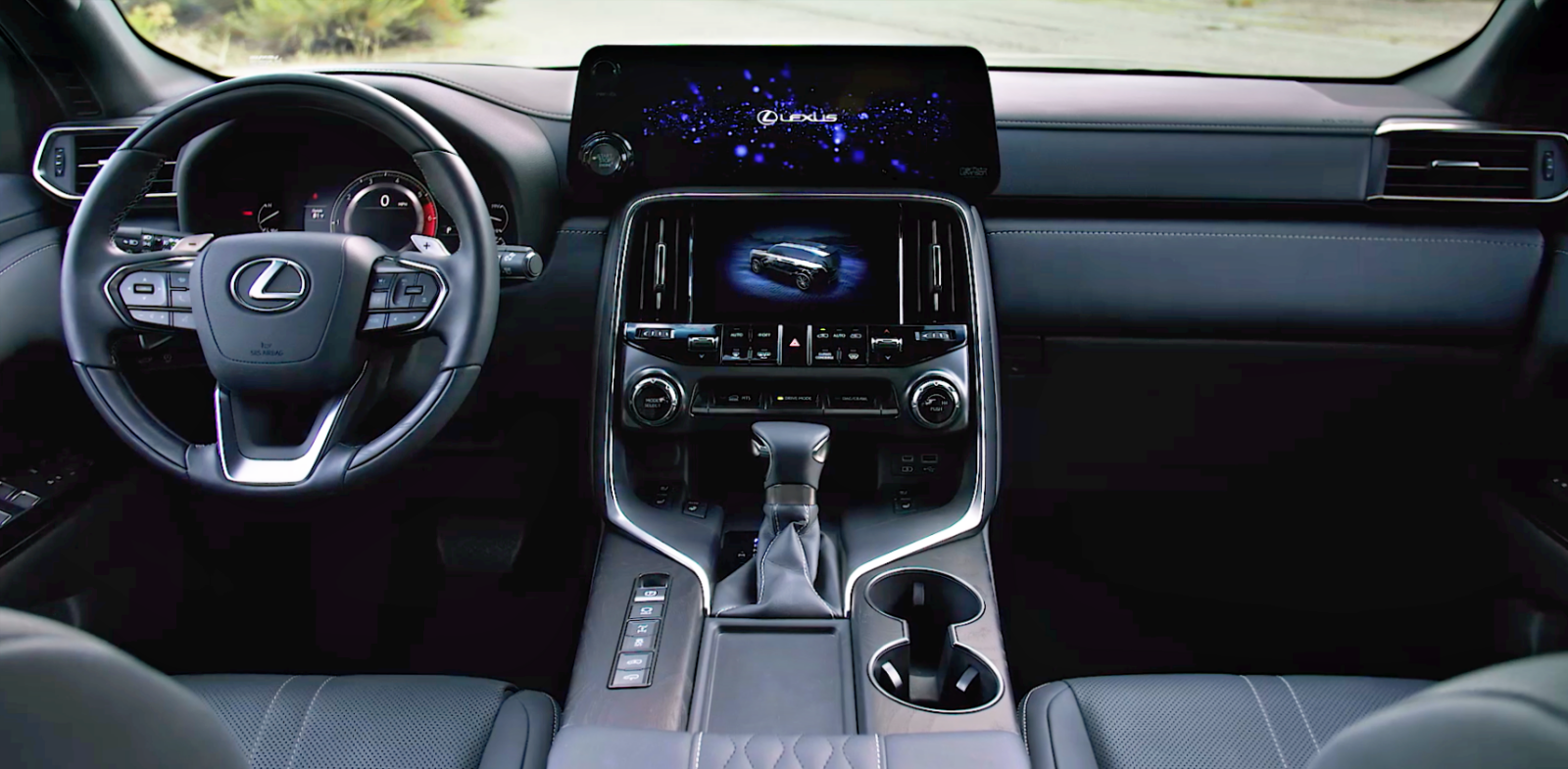 Lexus LX deska