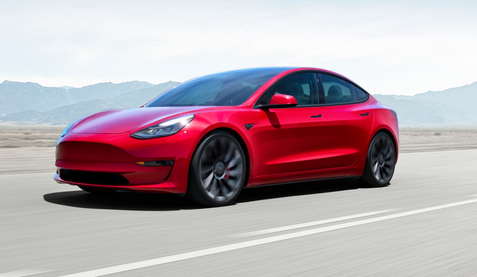 Tesla Model 3 przód