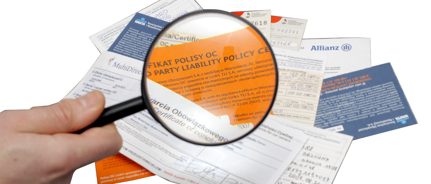 dokumenty samochodu