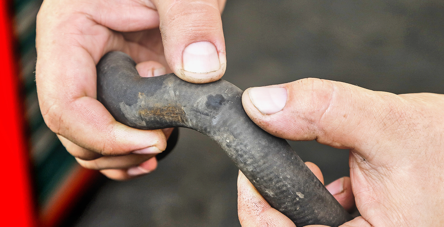 Rozpuszczenie gumowych przewodów