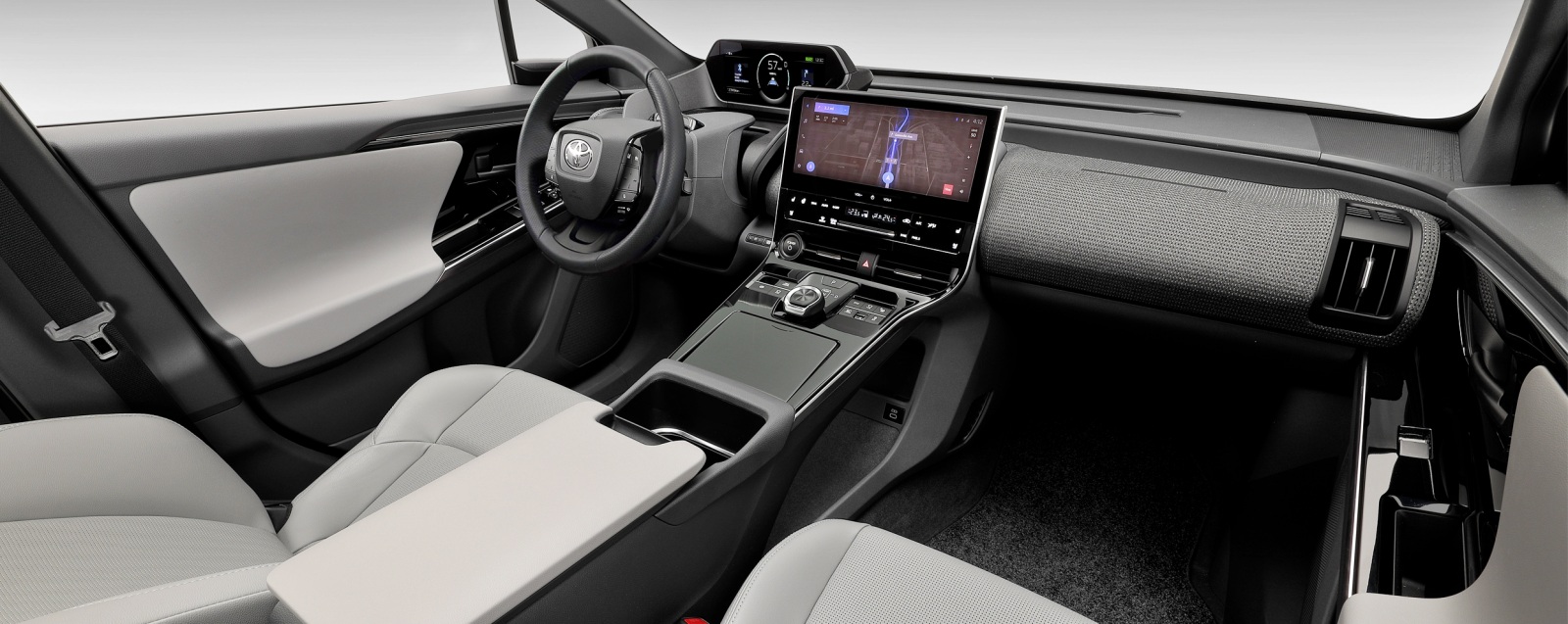 Toyota bZ4x deska rozdzielcza