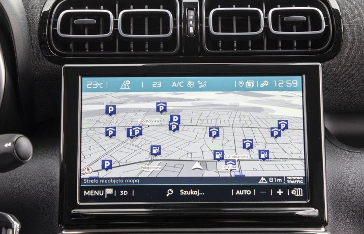 2022 Citroen C3 1.2 PT - ekran