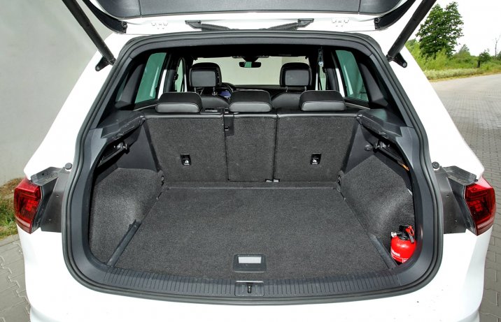 Volkswagen Tiguan II 2.0 TDI 4Motion bagażnik