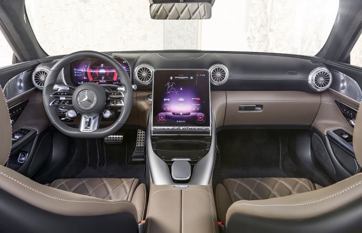 2022 Mercedes-AMG SL - kokpit