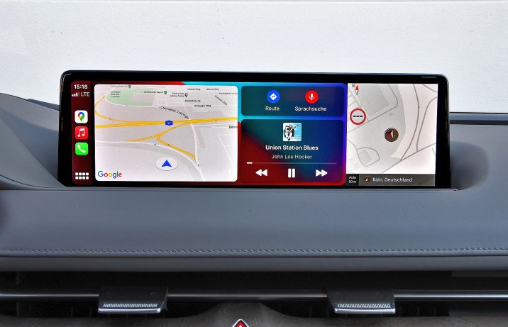 2021 Genesis G80 2.2D - ekran