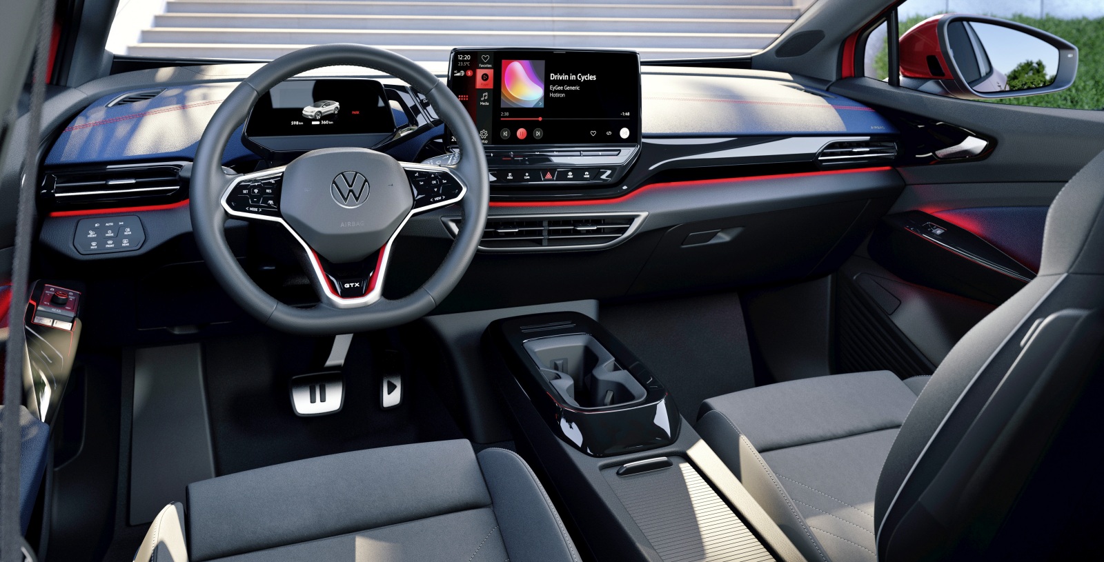 Volkswagen ID.5 GTX deska rozdzielcza