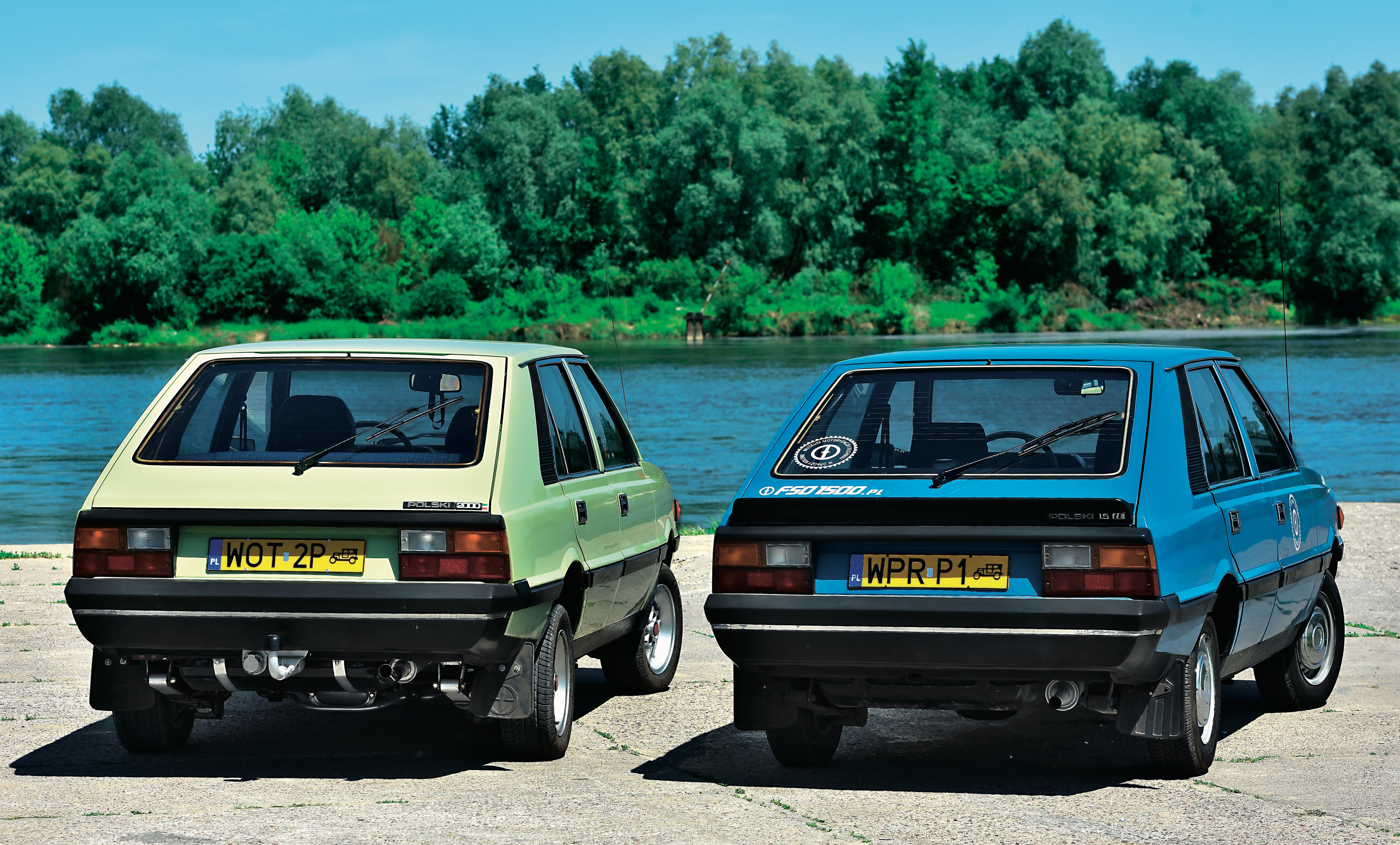 Polonezy 2000 i 1500 tyły