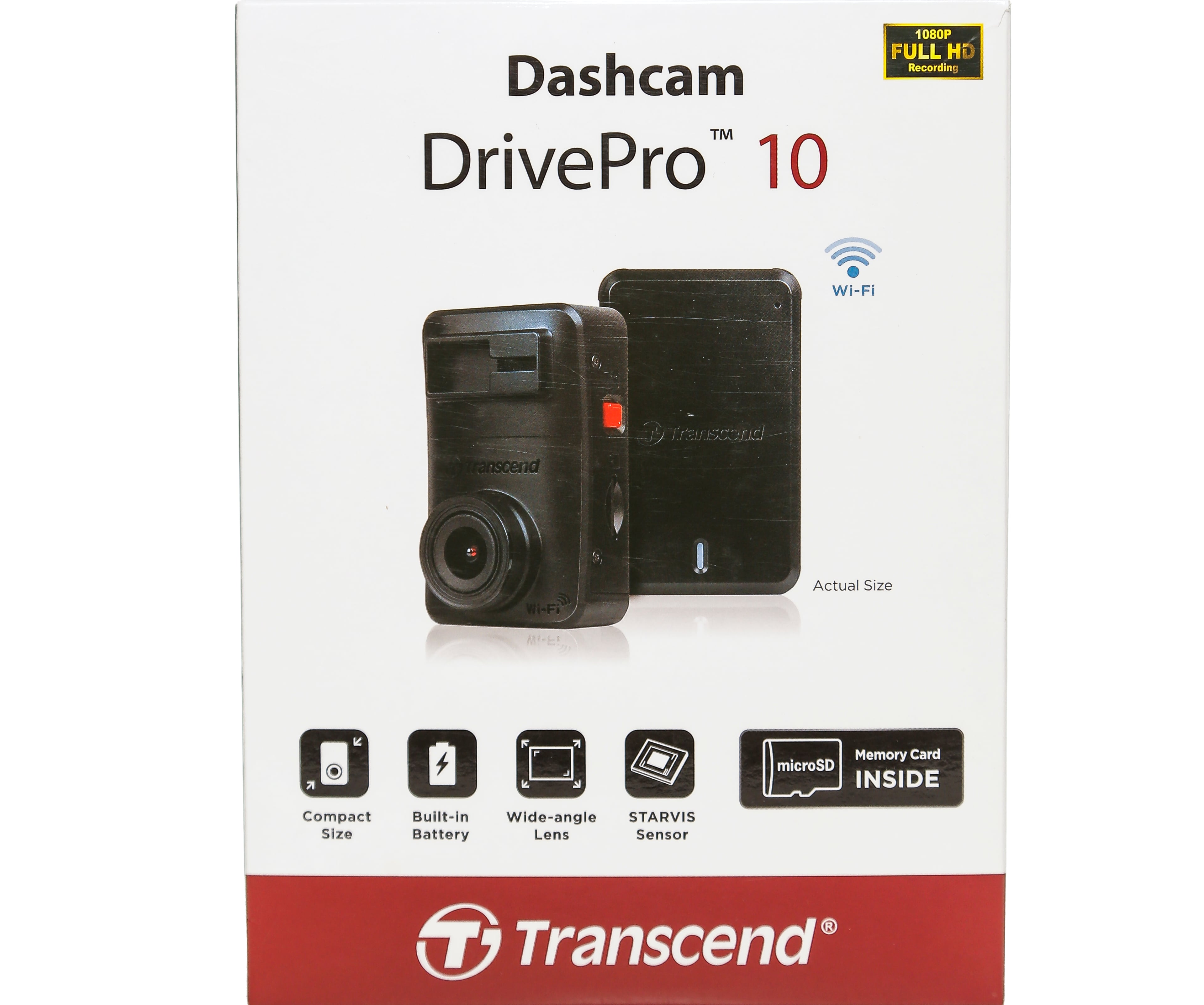 Transcend Dashcam DrivePro 10  opakowanie