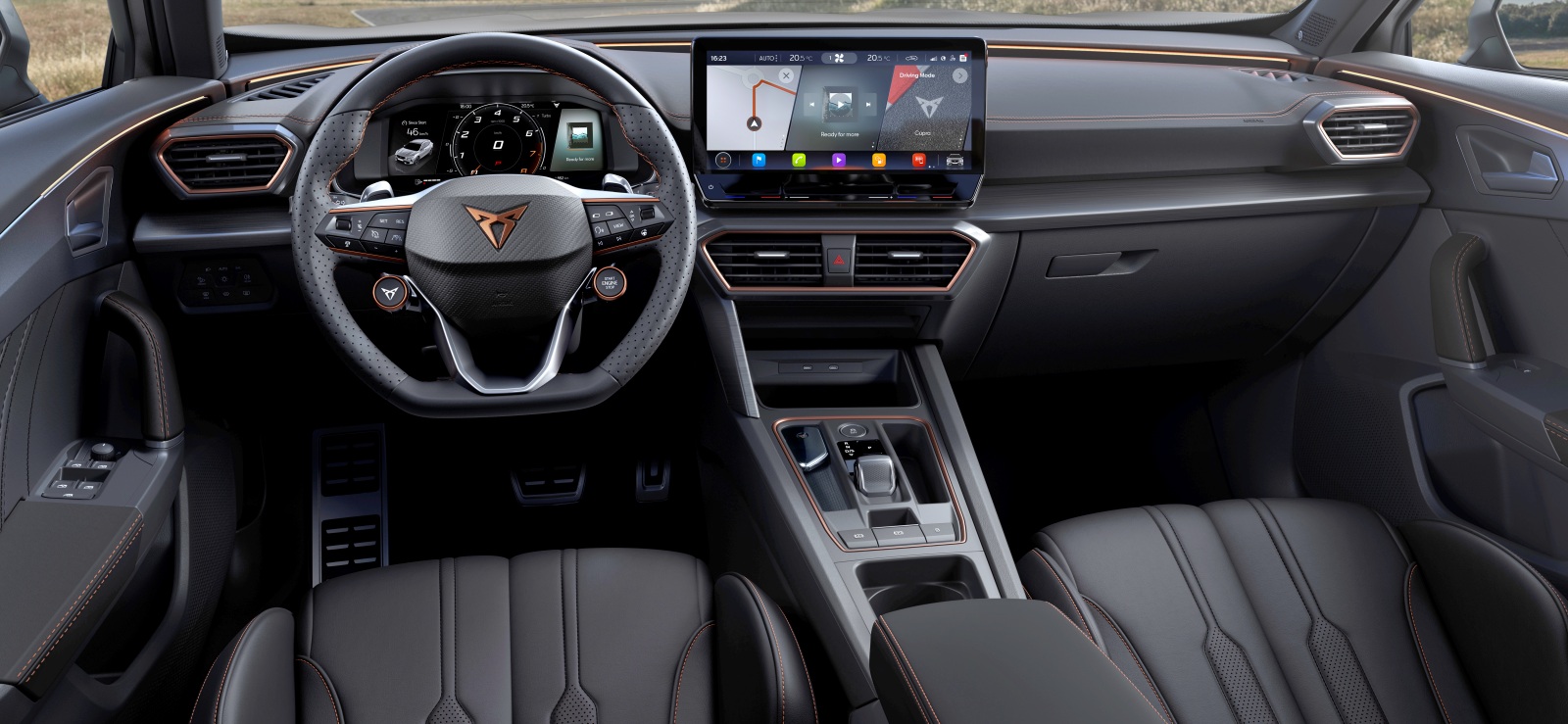 Cupra Formentor VZ5 deska rozdzielcza