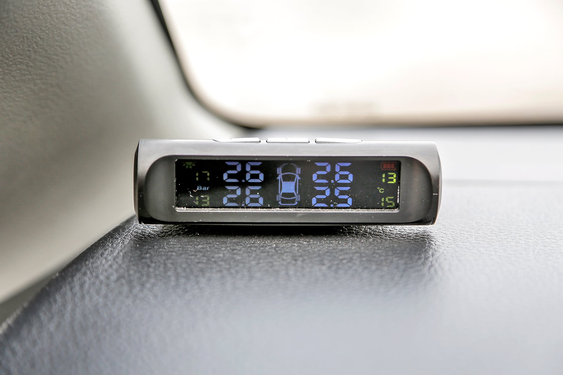 czujnik ciśnienia w oponach wyświetlacz