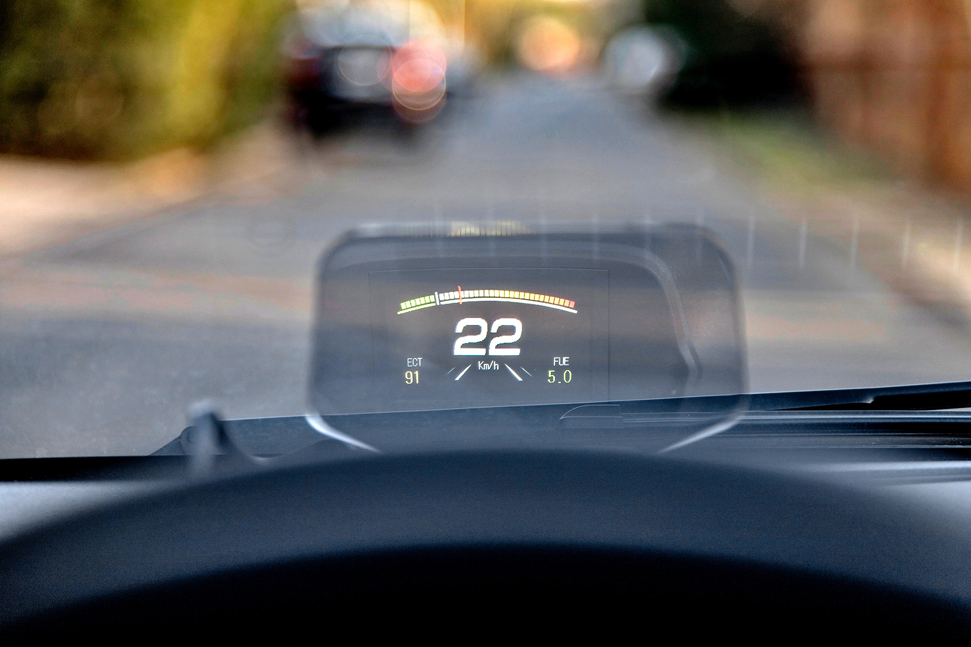 wyświetlacz haed-up