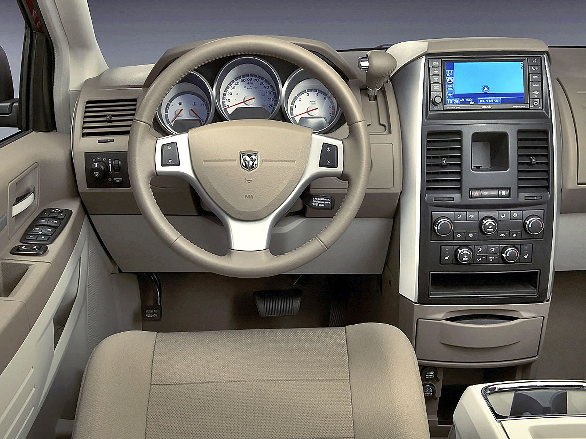 Dodge Grand Caravan - kokpit