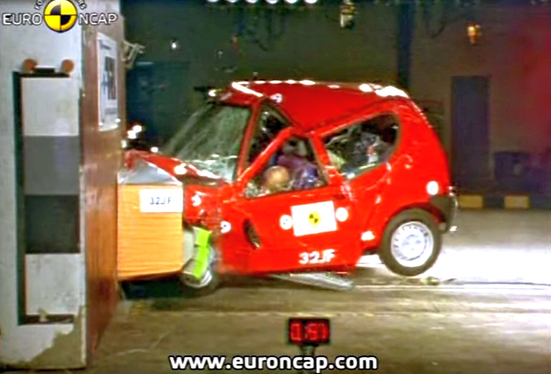 Fiat Seicento - crash test