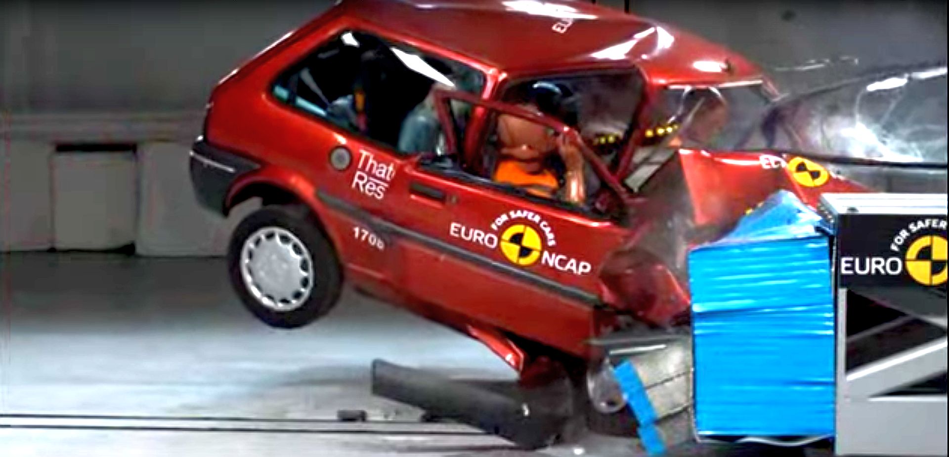 crash test - przód