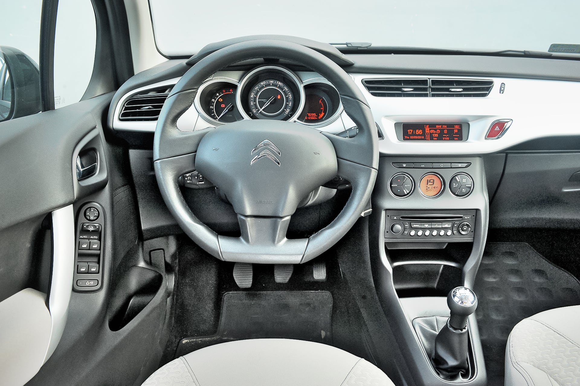citroen c3 II kokpit