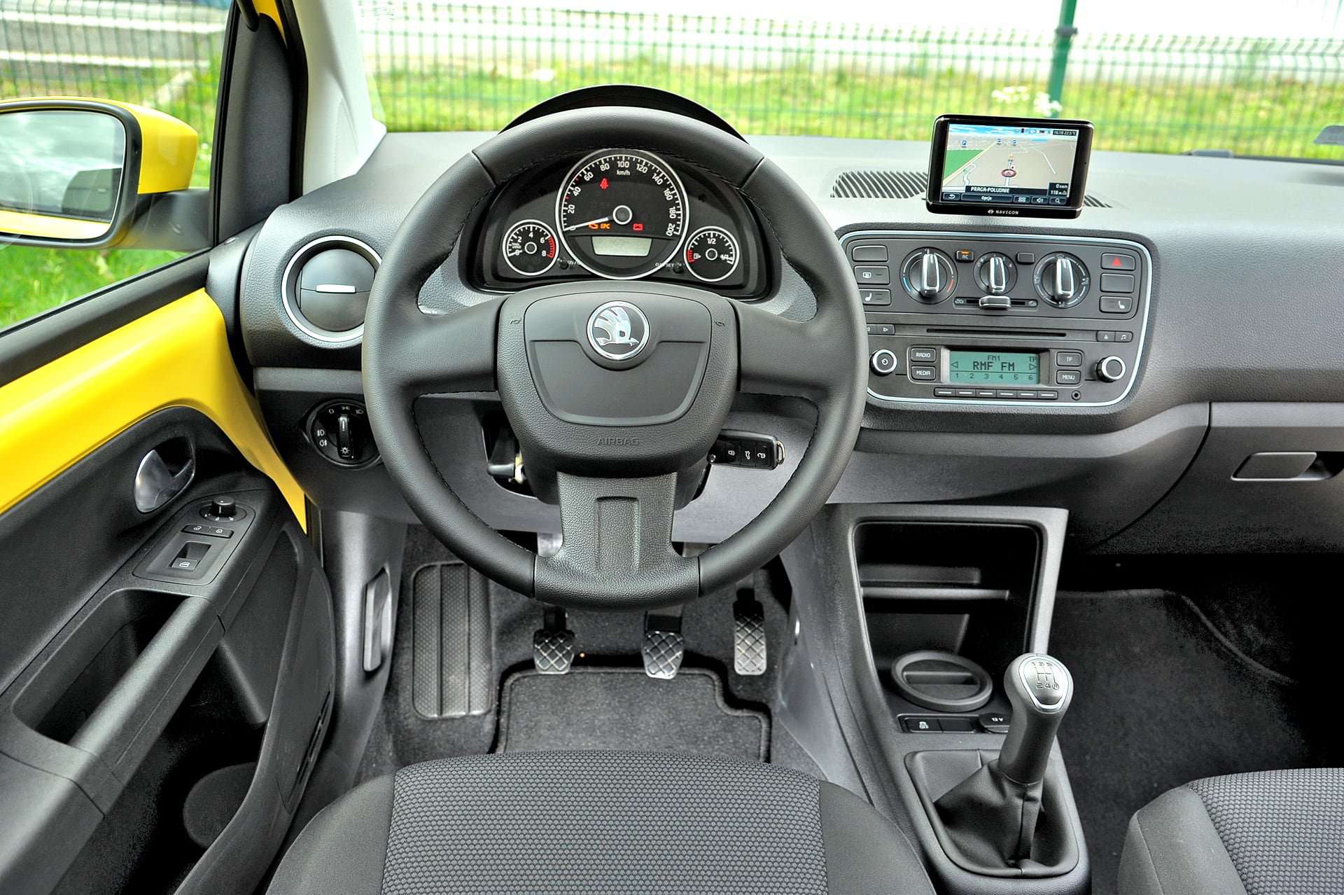 skoda citigo kokpit