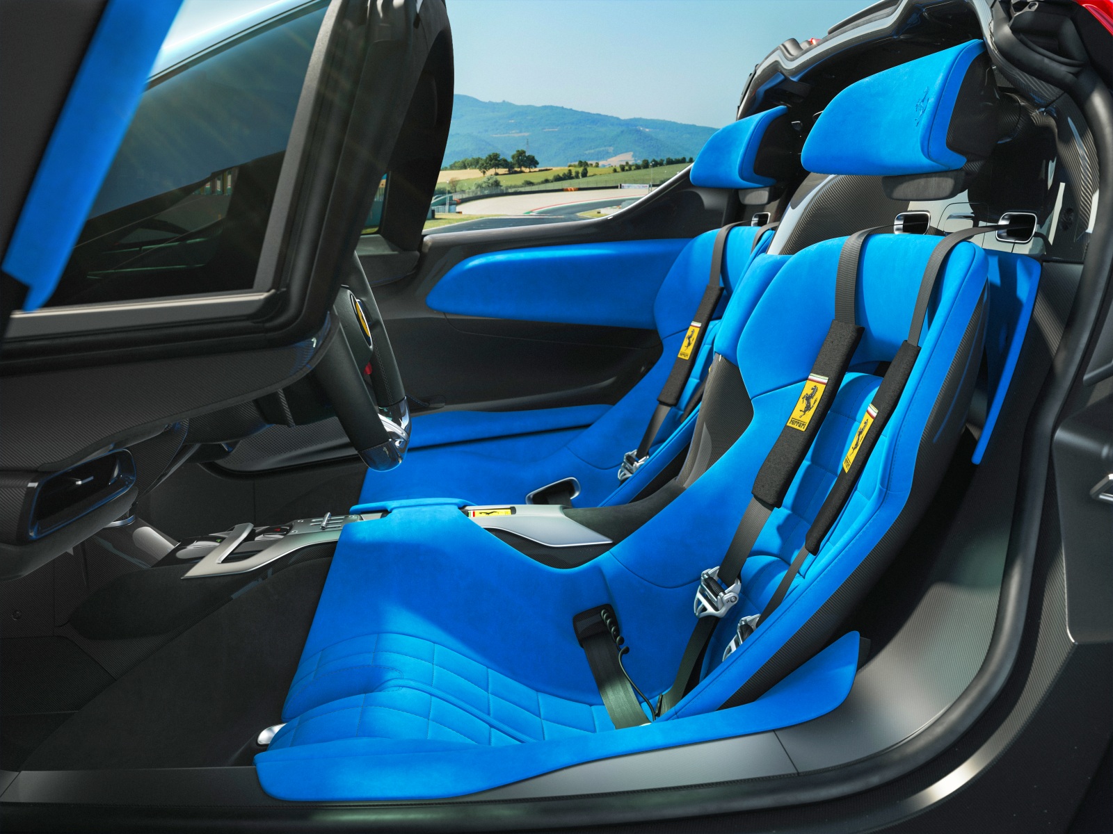 Ferrari Daytona SP3 siedzenia